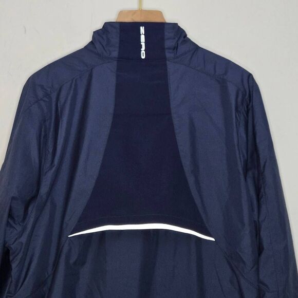 Zero Restriction Tour Series Golf Jacket Mens Size Small Navy Full Zip Stretch - Picture 5 of 7